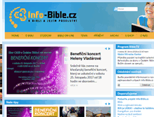 Tablet Screenshot of info-bible.cz